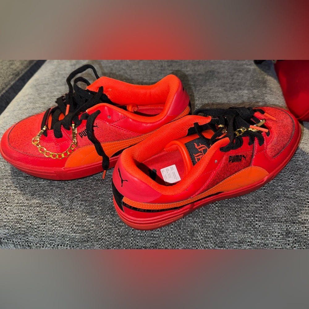 Puma x LaMelo Ball LaFrancé CA Pro - Red/Gold Chain- Men Size 12NEW
